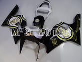 Kawasaki NINJA ZX6R 2003-2004 Injection ABS Fairing - Lucky Strike - Black White - MFS3732